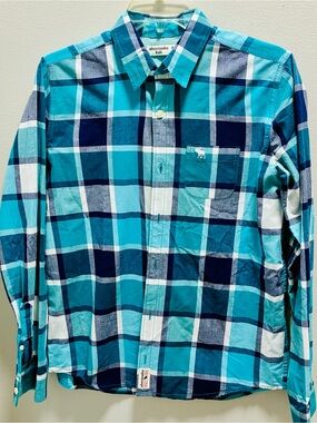 Abercrombie & Fitch Plaid Shirt, 15/16